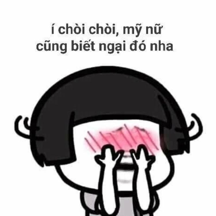 Mỹ nữ cũng biết ngại nha