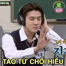 meme từ chối 