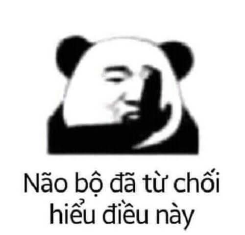 meme từ chối 