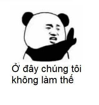 meme từ chối 