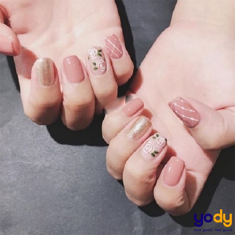 vẽ móng tay đơn giản dễ thương