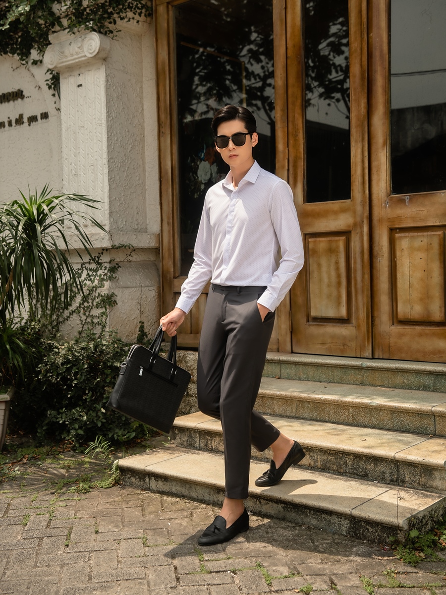 nam tuổi 40 mặc gì đẹp