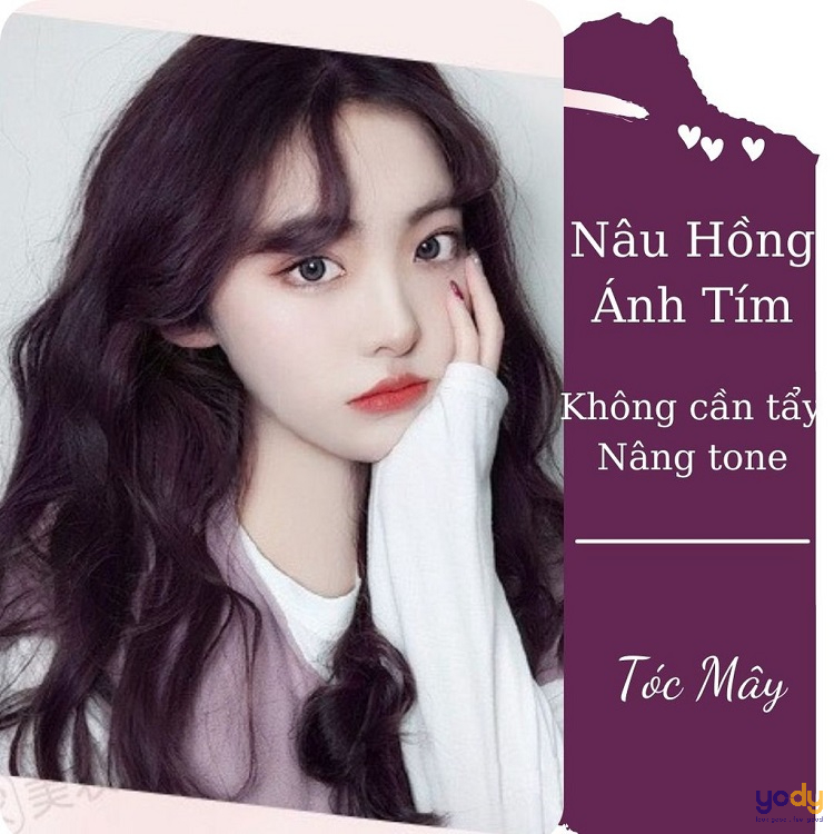 Thuốc Nhuộm Tóc Nam Nữ Nâu Tím Tone Da Không Cần Tẩy Tại Nhà Tặng Kèm Oxy  Trợ Nhuộm Hot 2022 giá rẻ nhất tháng 10/2023