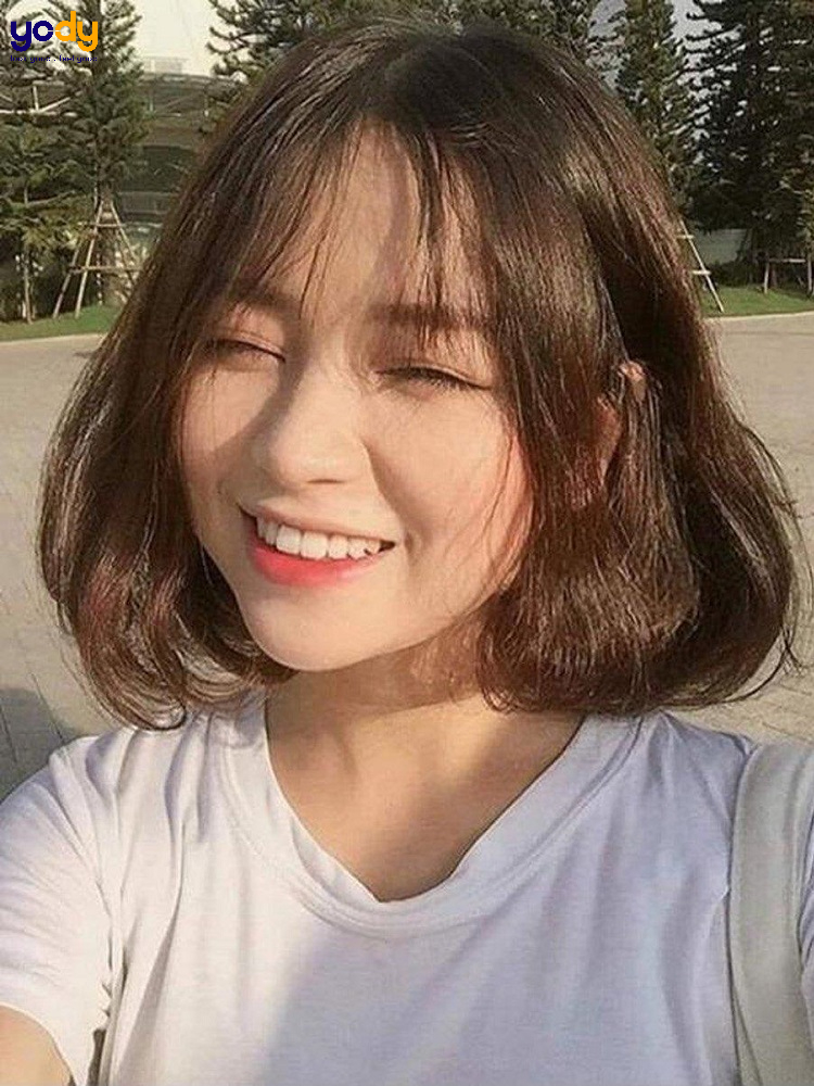 những kiểu tóc nữ dễ thương