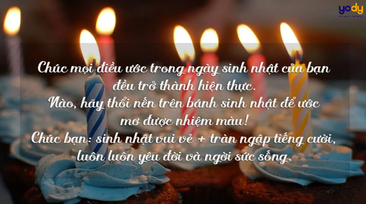 những lời chúc sinh nhật hay