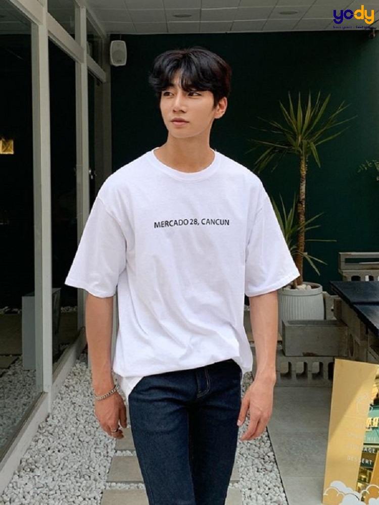 Phối đồ cùng áo oversize nam