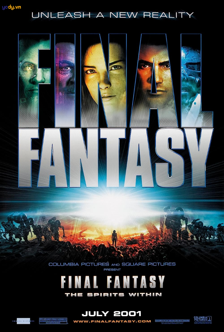 Phim chuyển thể từ game đỉnh cao: Final Fantasy - The Spirits Within