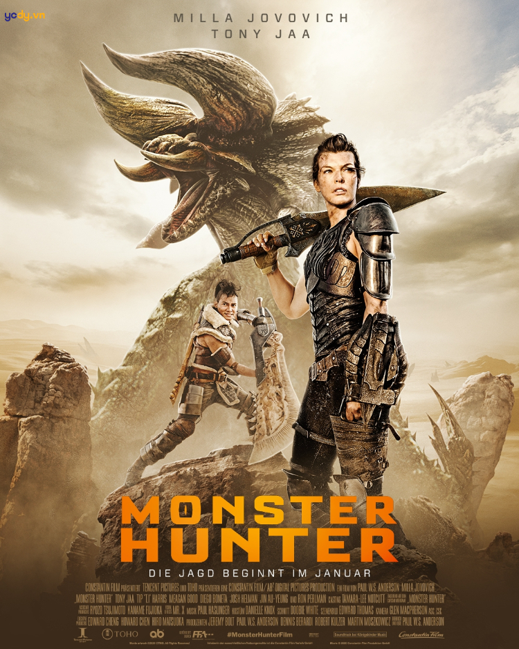 Phim chuyển thể từ game hay nhất: Monster Hunter