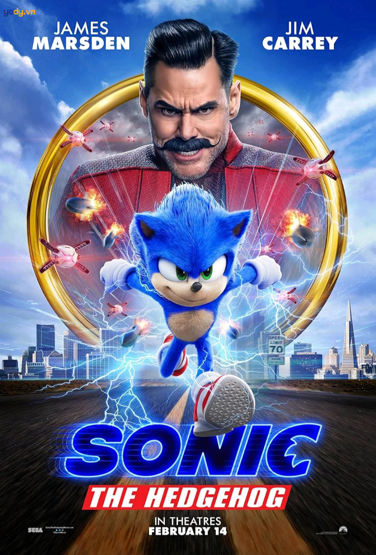 Phim chuyển thể từ game hoạt hình: Sonic the Hedgehog