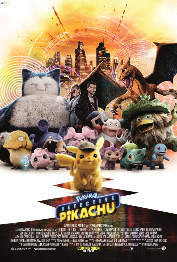 Detective Pikachu - Pokémon: Thám tử Pikachu