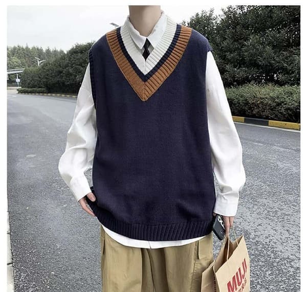 Phối đồ với áo gile nam