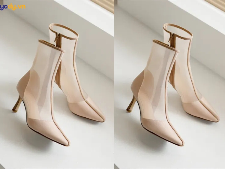 phối đồ với boot cổ ngắn mùa đông