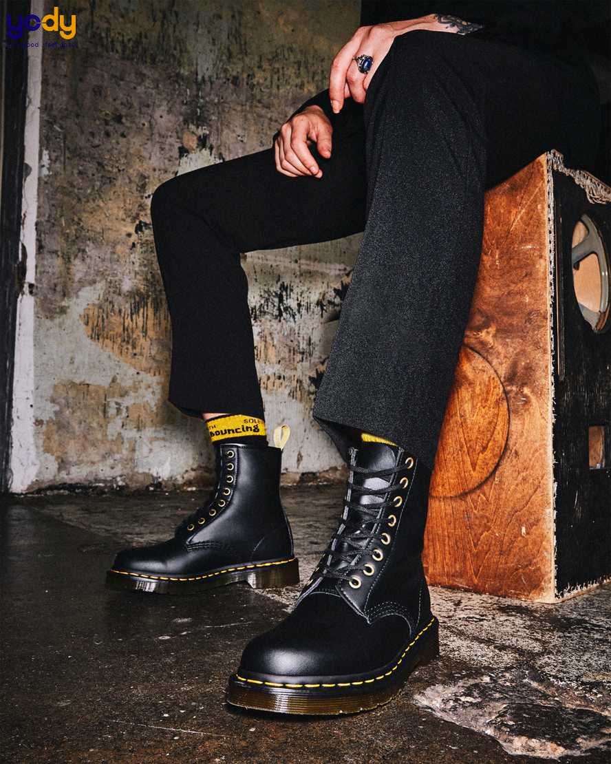 phối đồ với giày dr martens nam