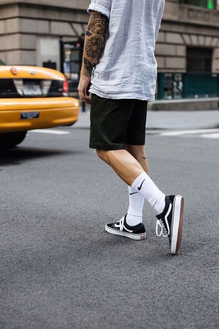 phối đồ với giày vans