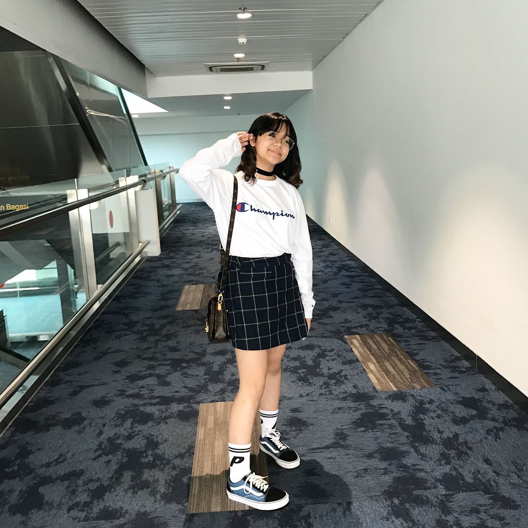 phối đồ với giày vans