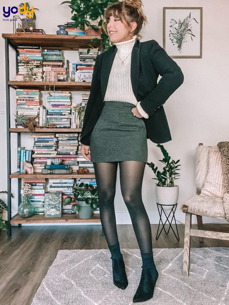 5 cách phối đồ đẹp với chân váy ngắn chữ A cực lôi cuốn cho năm mới -  BlogAnChoi