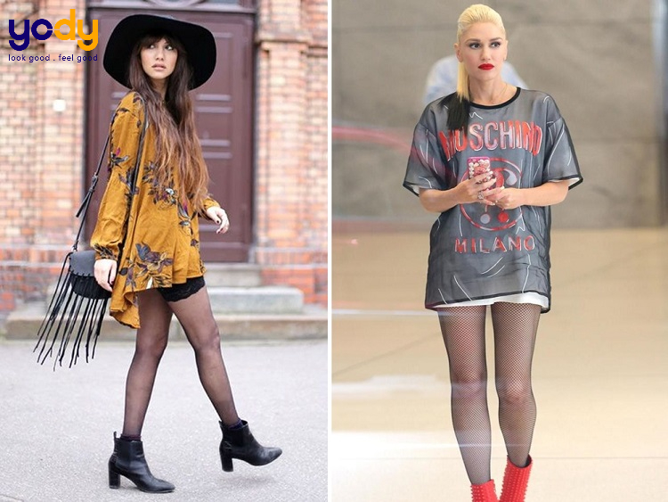 Quần tất Mix làm sao để trở nên sang trọng  Festival Fashion