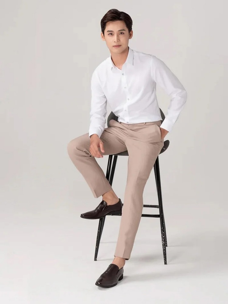Tổng hợp Quần Âu Áo Sơ Mi Nam Đi Giày Gì giá rẻ bán chạy tháng 82023   BeeCost