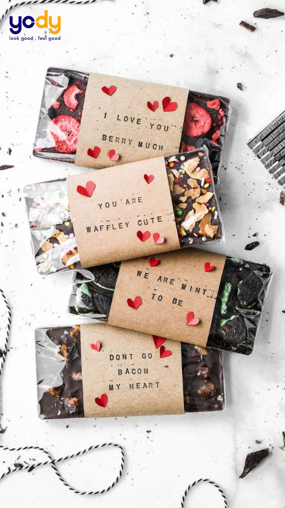 Chocolate làm quà tặng sinh nhật cho người yêu nữ