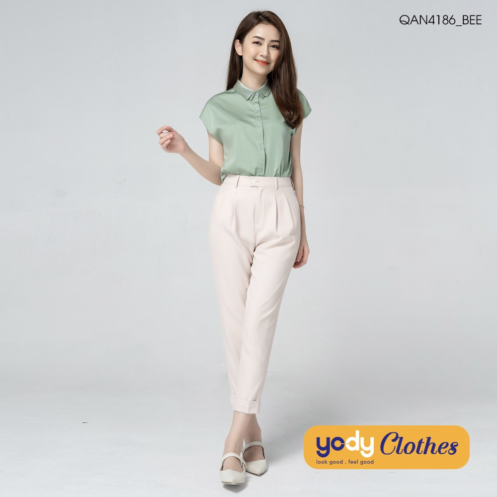 Quần tây baggy chất liệu mềm mại, thoải mái