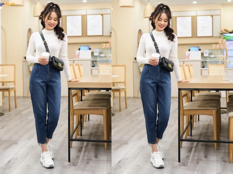 Quần baggy hợp với dáng người nào