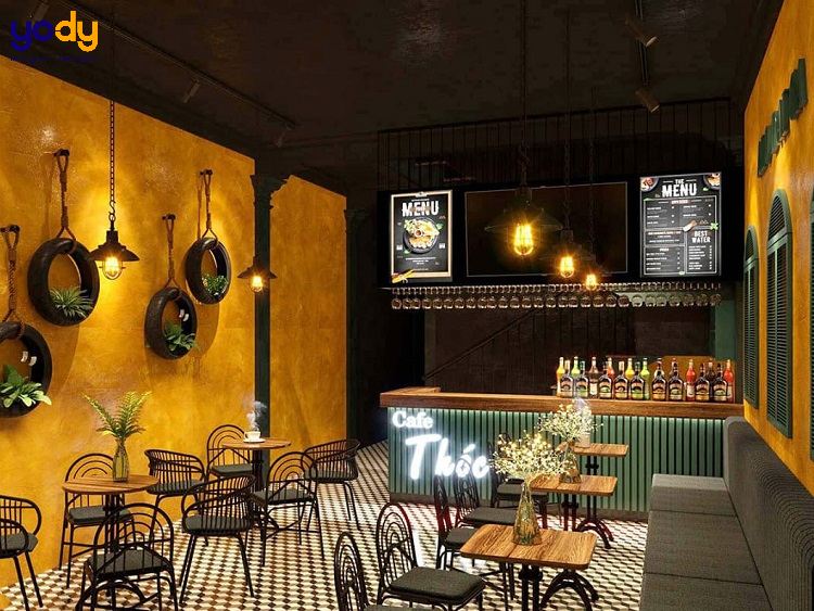 quán cafe nhỏ đẹpp