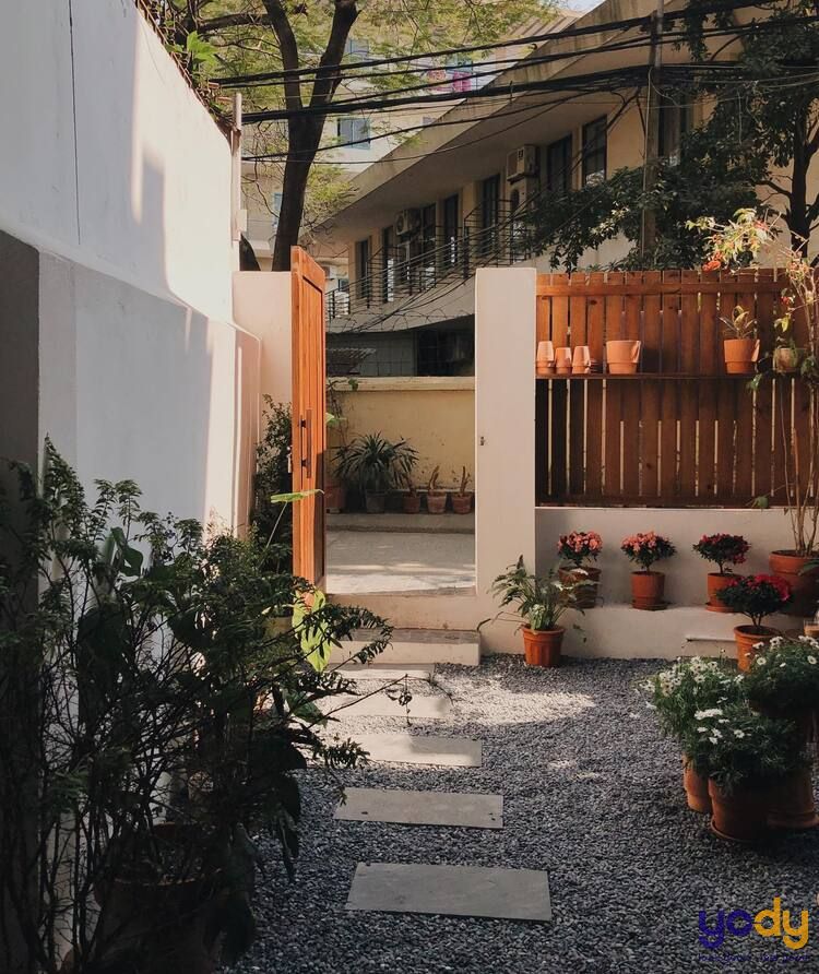 quán cafe sân vườn đẹp ở Hà Nội