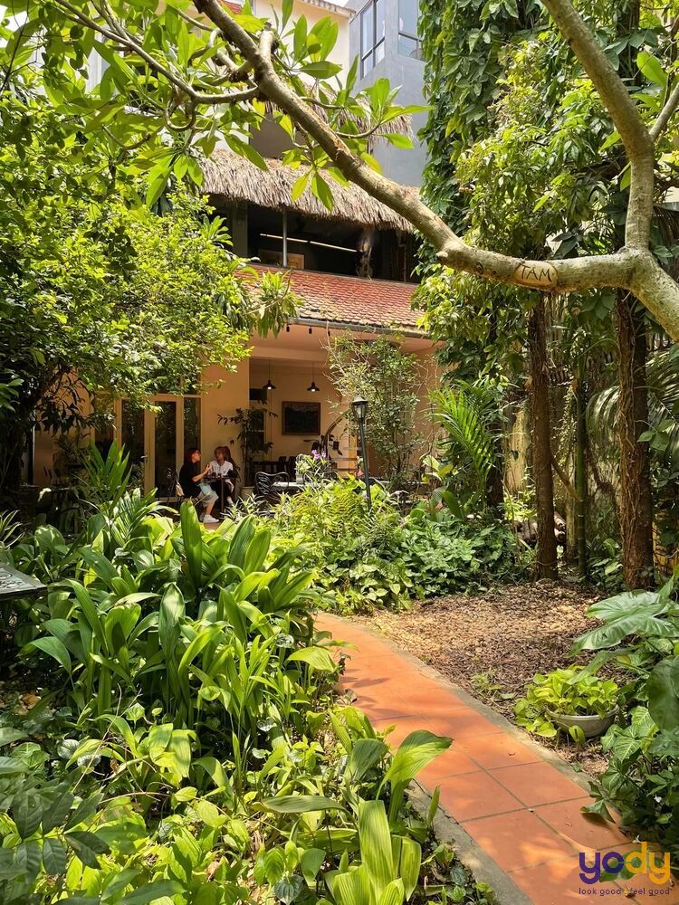 quán cafe sân vườn đẹp ở Hà Nội