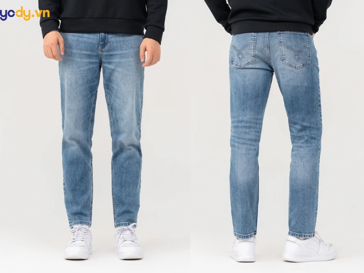 quần jean cho người béo bụng