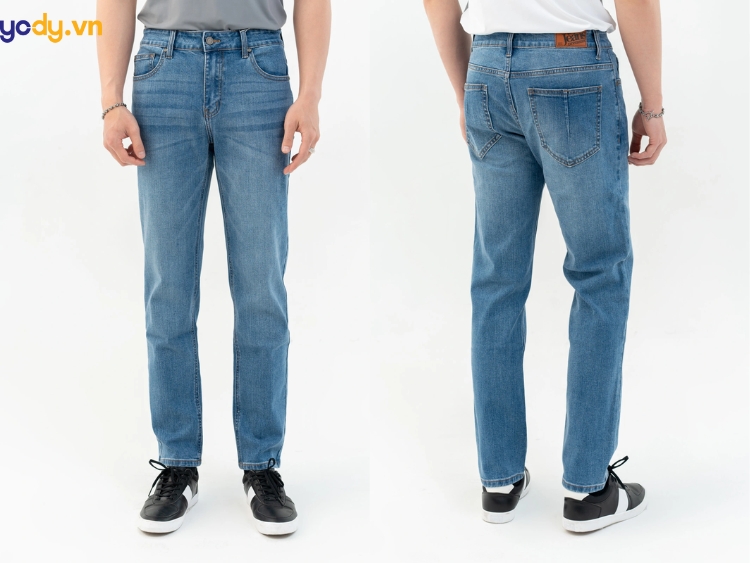 quần jean cho người béo bụng