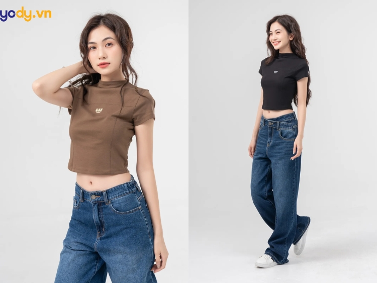 quần jean cho người béo bụng