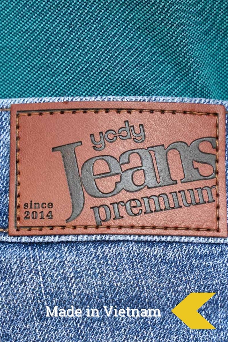 Quần jean nam vải cotton mỹ