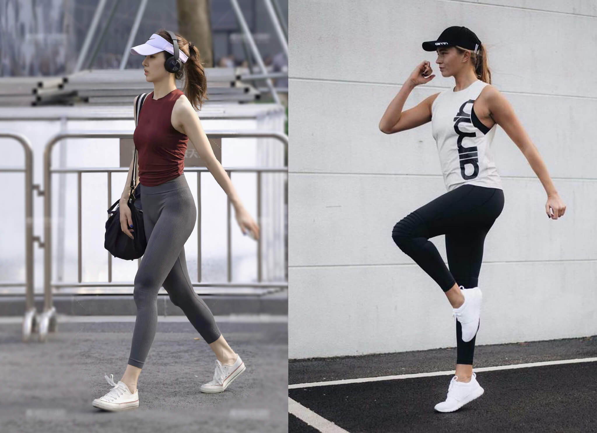 phối đồ với quần legging phối đồ với quần legging