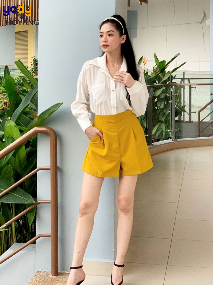 Quần giả váy short đùi