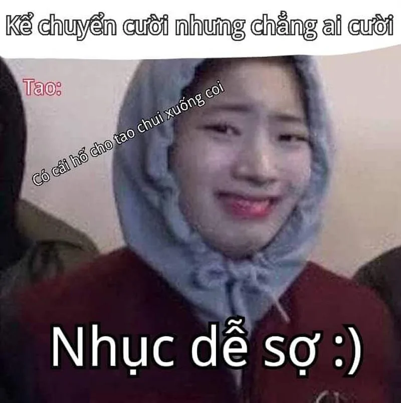 Có cái hố cho tao chui xuống coi