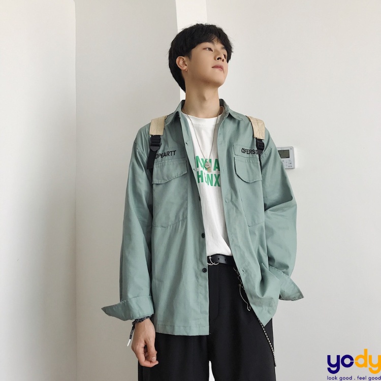 Những style áo sơ mi khoác ngoài nam CỰC CHẤT cho nam  nữ  websosanhvn