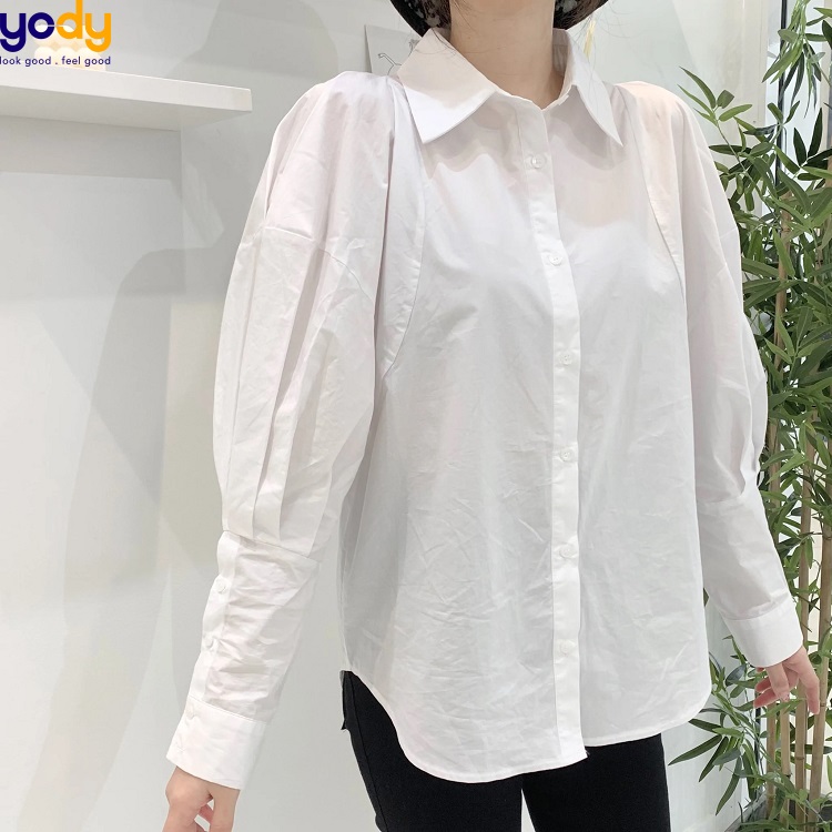 Sơ mi trắng nữ form rộng