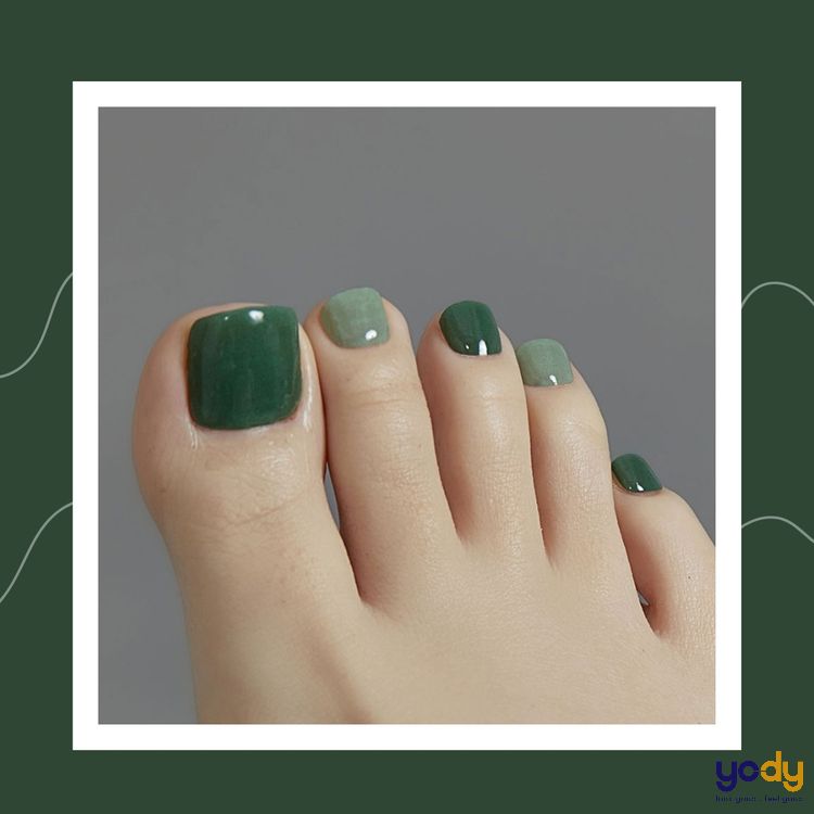 Mẫu Nail Màu Xanh Rêu TOP 18 Mẫu đẹp Nhất  UMA