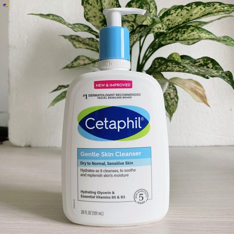 Cetaphil Gentle Skin Cleanser - Sữa rửa mặt cho da hỗn hợp thiên khô mụn