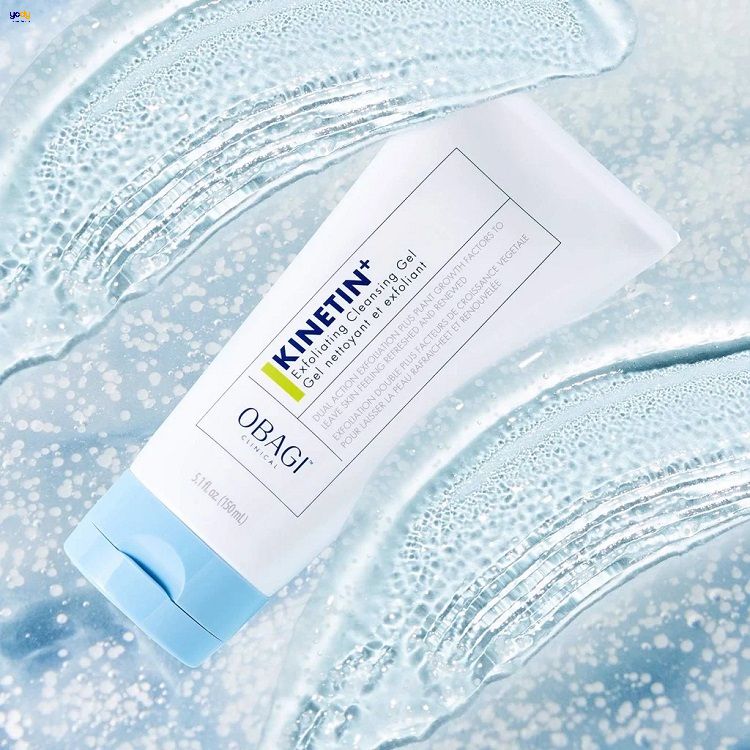 Enzyme Obagi Clinical Kinetin + Exfoliating Cleansing Gel