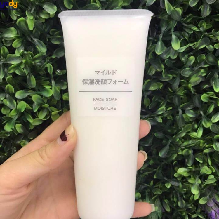 review sữa rửa mặt muji
