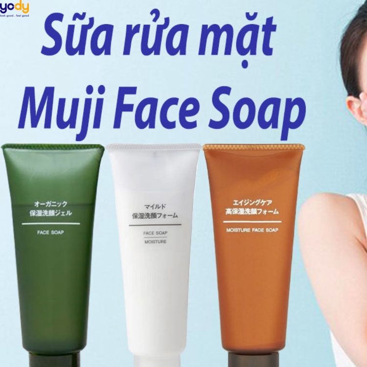 sữa rửa mặt muji