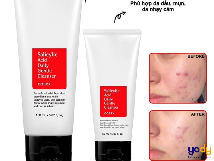 Sữa rửa mặt Cosrx