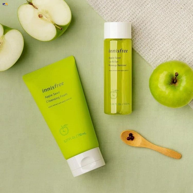 Innisfree Apple Seed Soft Cleansing Foam - Sữa rửa mặt Innisfree cho da khô