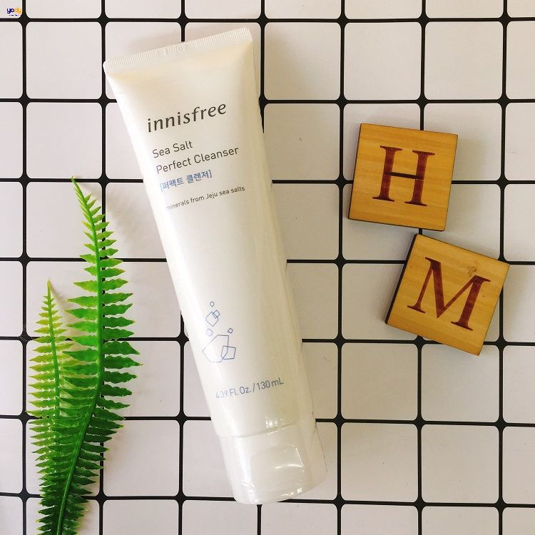  Innisfree Sea Salt Whipping Cleanser - Sữa rửa mặt innisfree dành cho da dầu