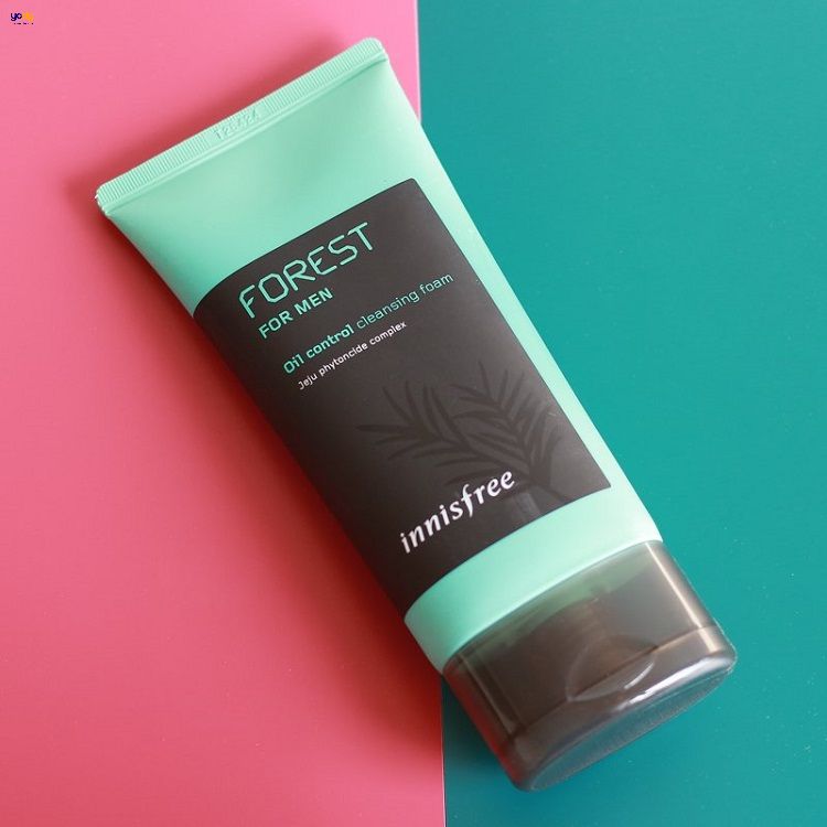  Innisfree Forest For Men Oil Control Cleansing Foam - Sữa rửa mặt innisfree cho da dầu nam