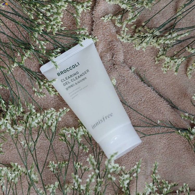 Innisfree Broccoli Clearing Gel Cleanser - Sữa rửa mặt Innisfree cho da dầu