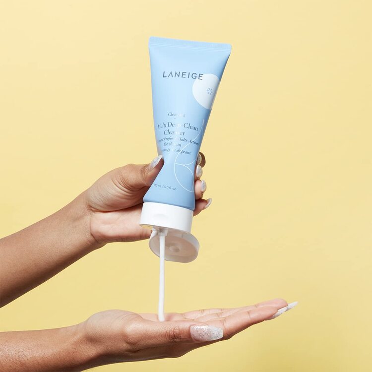 review sữa rửa mặt laneige