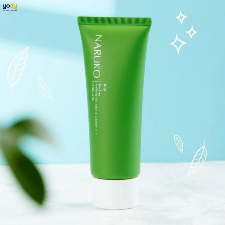 Cách sử dụng sữa rửa mặt Naruko tràm trà