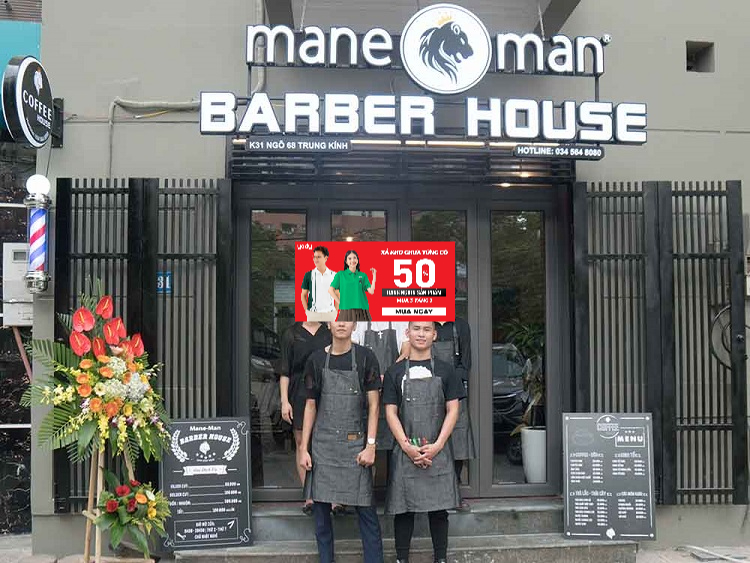 Cắt tóc nam đẹp Hà Nội - Than Barber Shop - VnExpress Rao Vặt